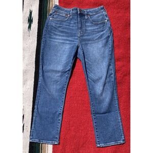 Madewell Jeans Womens Size 29P Curvy Perfect Vintage Denim Blue